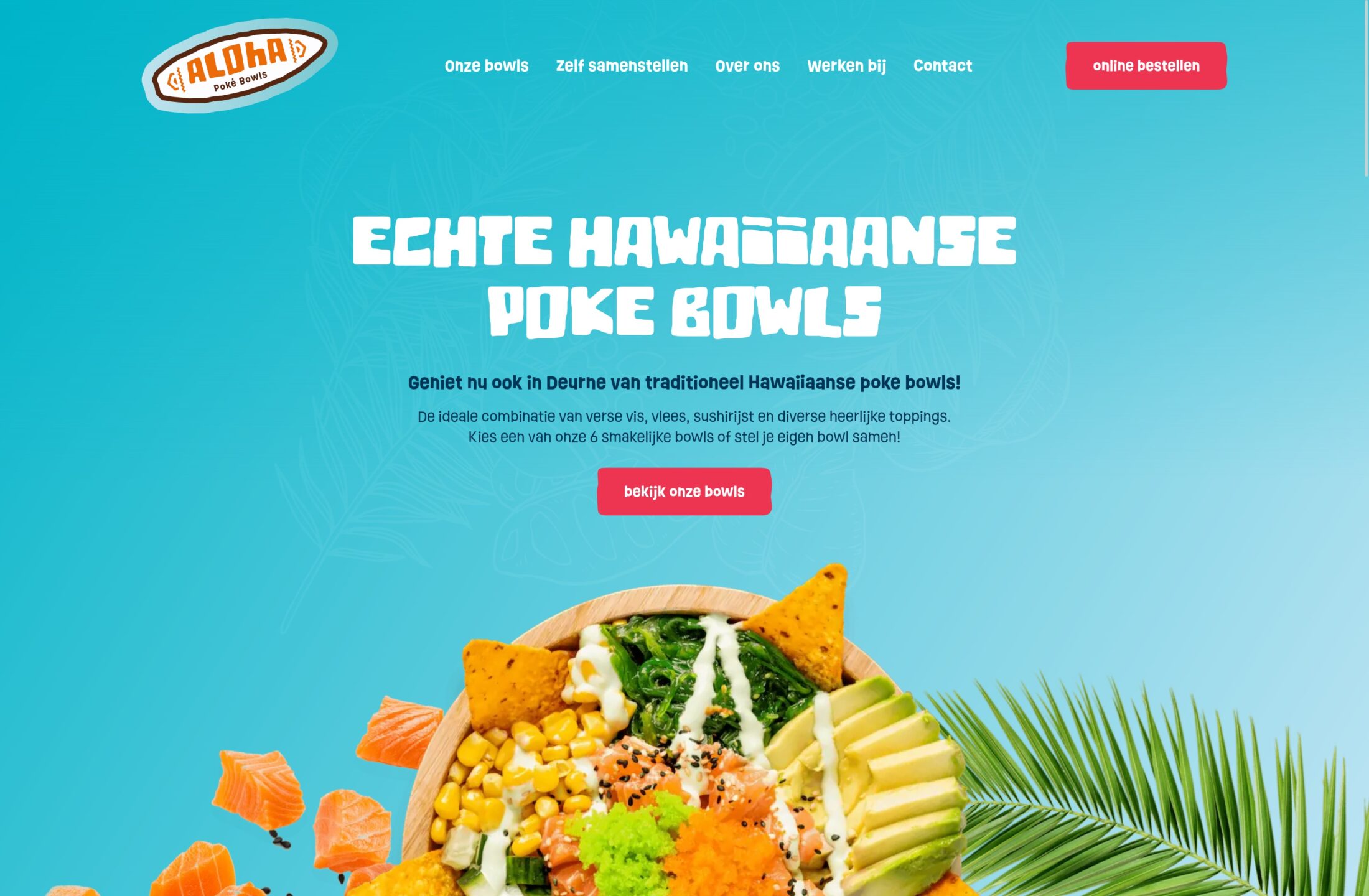 Screenshot - Aloha Poke Bowls Nieuw - Home