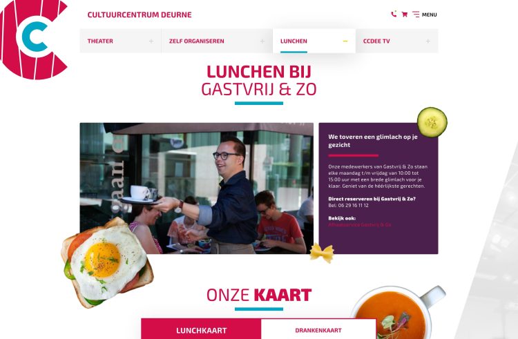 Screenshot - Cultuurcentrum Deurne - Lunchen