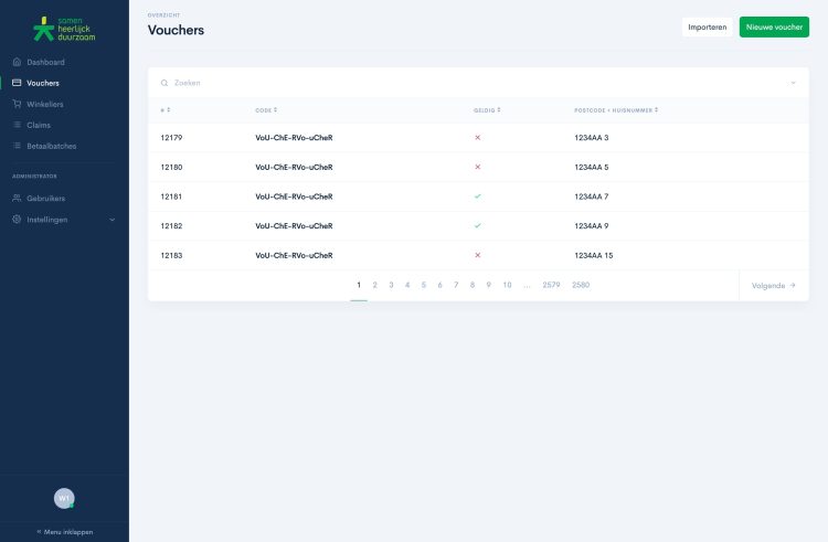 Screenshots - Samen Heerlijck Duurzaam - Voucher Authenticator 3