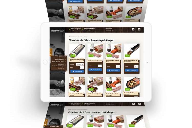 Sfeerafbeelding - Palingkopen.nl - iPad mock-up
